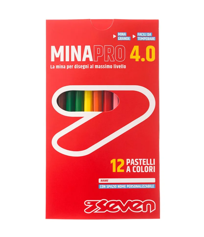 Minapro 4.0|Seven 12 Pastelli A Colori ® Minapro 4.0