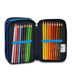 Astucci Attrezzati|Seven Astuccio 3 Scomparti Inter