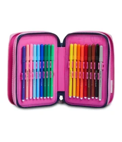 Astucci|Seven Astuccio 3 Zip Pen Pad ® - Charming Girl