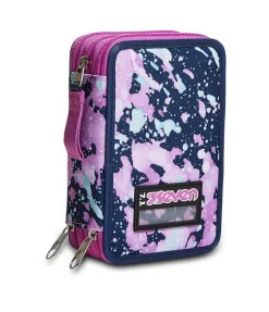 Astucci|Seven Astuccio ® 3 Zip - Drawingpin Girl