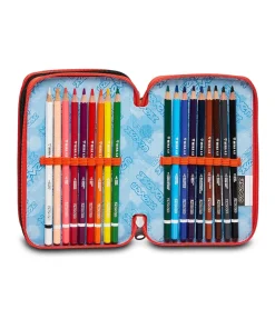 Astucci|Seven Astuccio ® 3 Zip - Fluo Stamp