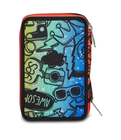 Astucci|Seven Astuccio ® 3 Zip - Fluo Stamp