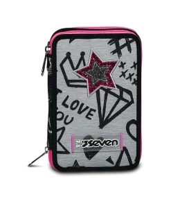 Astucci|Seven Astuccio ® 3 Zip - Zipper Glamy