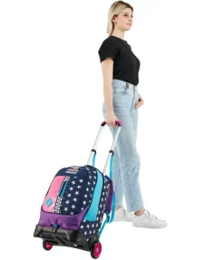 Trolley Jack|Seven Trolley Jack ® 2 Ruote - Pinking Blue