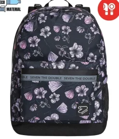 Zaini Reversibili|Seven Zaino ® Reversibile Con Earphones Wireless - The Double Hibis Lil