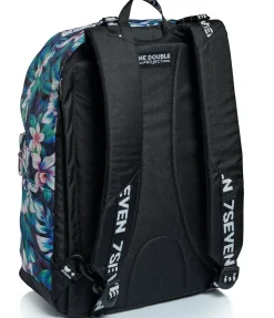 Zaini Reversibili|Seven Zaino ® Reversibile Con Cuffie - The Double Dream Flowers