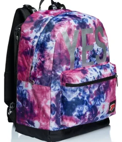 Zaini Reversibili|Seven Zaino ® Reversibile Con Cuffie - The Double Tye And Dye Girl